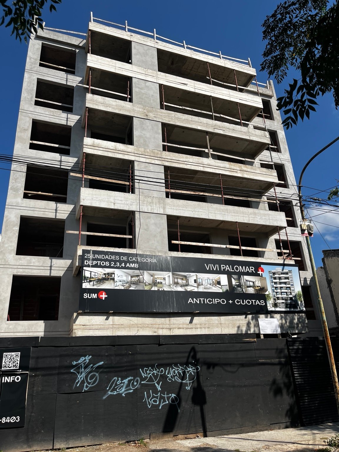 Preinstalación de aire acondicionado en obra