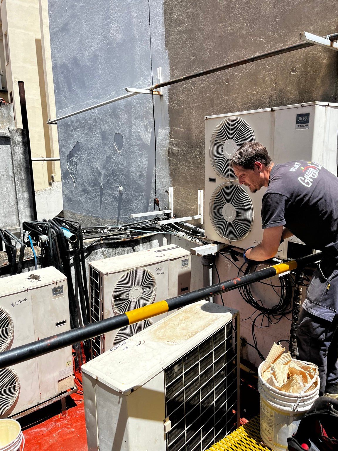 Mantenimiento profesional de aire acondicionado
